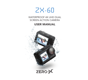 Manual Zero-X ZX-60 Action Camera
