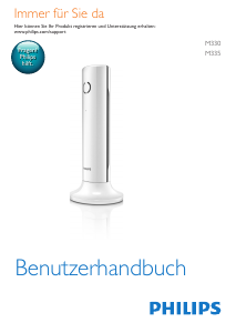 Bedienungsanleitung Philips M3351B Linea Schnurlose telefon
