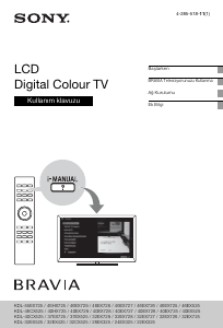 Kullanım kılavuzu Sony Bravia KDL-32EX525 LCD televizyon