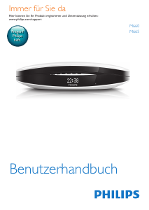 Bedienungsanleitung Philips M6652WB Phone Schnurlose telefon