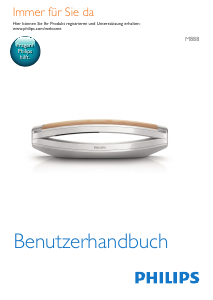 Bedienungsanleitung Philips M8881WW Schnurlose telefon