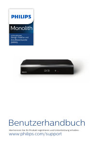Bedienungsanleitung Philips M9951B Monolith Schnurlose telefon