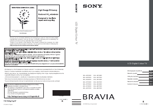Kullanım kılavuzu Sony Bravia KDL-32P5550 LCD televizyon