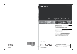 Manual Sony Bravia KDL-32S3000 Televisor LCD