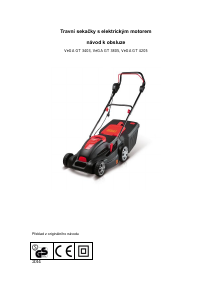Manuál Vega GT 3805 Travní sekačka