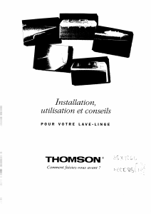 Mode d’emploi Thomson ACCESS100 Lave-linge