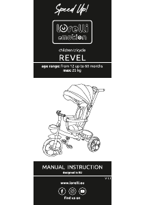 Manuale Lorelli Revel Triciclo