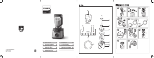 Bruksanvisning Philips HR3866 Avance Collection Hurtigmikser