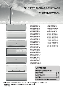 Manual Haier HSU18T-TQS2BE-FS Air Conditioner