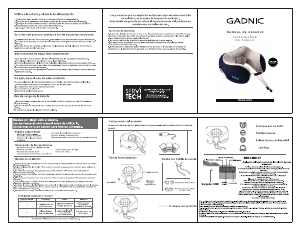 Manual de uso Gadnic MASAJ30X Masajeador