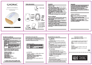 Manual de uso Gadnic MASAJ144 Masajeador