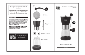 Manual de uso CUK GRINDER7 Molinillo de pimienta y sal