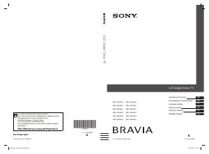 Návod Sony Bravia KDL-32V4000 LCD televízor