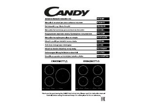 Manual de uso Candy CIS642MCTT/1 Placa