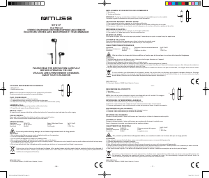 Bedienungsanleitung Muse M-112 CF Kopfhörer