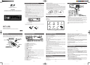 Handleiding Muse M-1009 R Autoradio