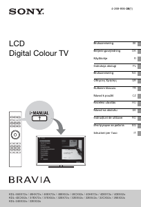 Návod Sony Bravia KDL-40EX720 LCD televízor