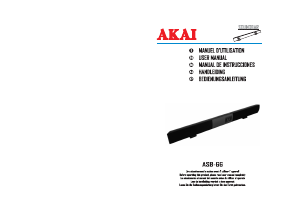 Handleiding Akai ASB-66 Luidspreker