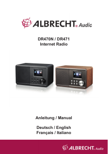 Mode d’emploi Albrecht DR 470N Radio