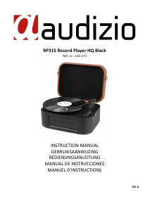 Mode d’emploi Audizio RP315 Platine
