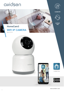 Handleiding Avidsen 127151 HomeCam 3 IP camera