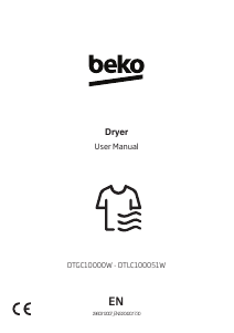 Manual BEKO DTGC10000W Dryer