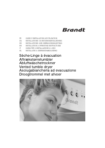 Mode d’emploi Brandt EFE110K Sèche-linge