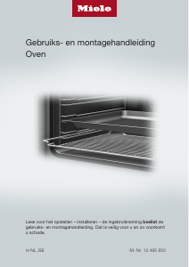 Handleiding Miele H 2455 B ACTIVE Oven