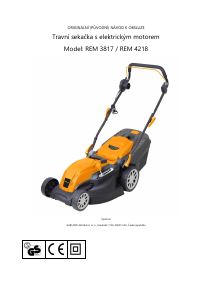 Manuál Riwall REM 3817 Travní sekačka