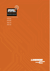 Vadovas Worx WR206E Landroid Vejapjovė