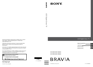 Brugsanvisning Sony Bravia KDL-40W4710 LCD TV