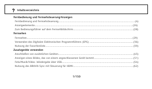 Bedienungsanleitung Sony Bravia KDL-40Z5800 LCD fernseher