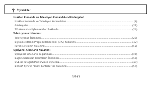 Kullanım kılavuzu Sony Bravia KDL-40Z5810 LCD televizyon