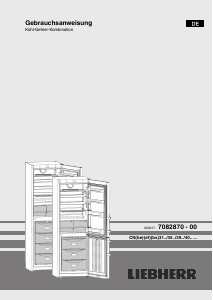 Bedienungsanleitung Liebherr CNbs 3915 Kühl-gefrierkombination