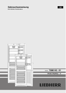 Bedienungsanleitung Liebherr CNbs 4315 Kühl-gefrierkombination