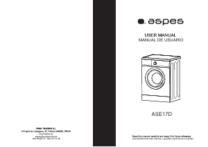 Manual Aspes ASE17D Dryer