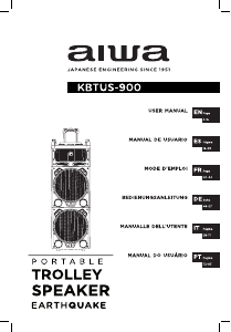 Manual Aiwa KBTUS-900 Altifalante