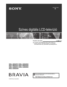 Használati útmutató Sony Bravia KDL-46S2530 LCD-televízió
