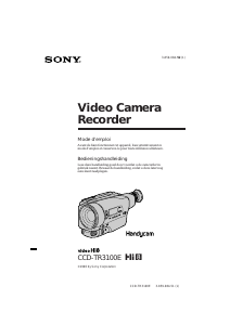 Mode d’emploi Sony CCD-TR3100E Caméscope