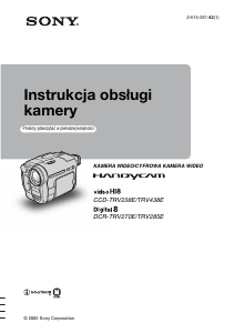 Instrukcja Sony CCD-TRV438E Kamera