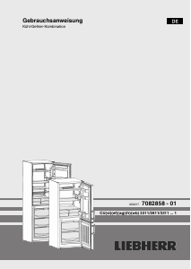 Bedienungsanleitung Liebherr CUsl 2811 Kühl-gefrierkombination