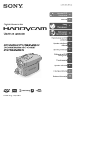 Priručnik Sony DCR-DVD203E Videokamera