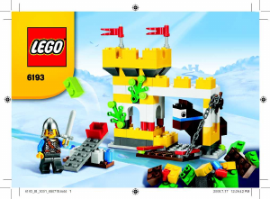 Bedienungsanleitung Lego set 6193 Bricks and More Bausteine Burg