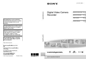 Manual de uso Sony DCR-SR21E Videocámara