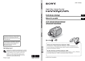 Manuál Sony DCR-SR40E Videokamera