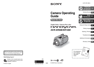 Manual Sony DCR-SR90E Camcorder
