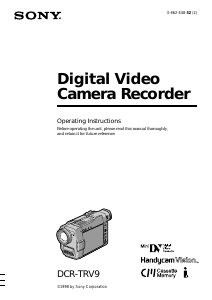Handleiding Sony DCR-TRV900E Camcorder