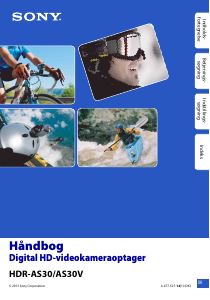 Brugsanvisning Sony HDR-AS30VR Videokamera