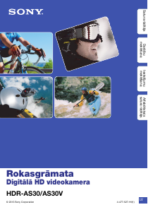 Rokasgrāmata Sony HDR-AS30VW Videokamera