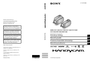 Instrukcja Sony HDR-CX110E Kamera